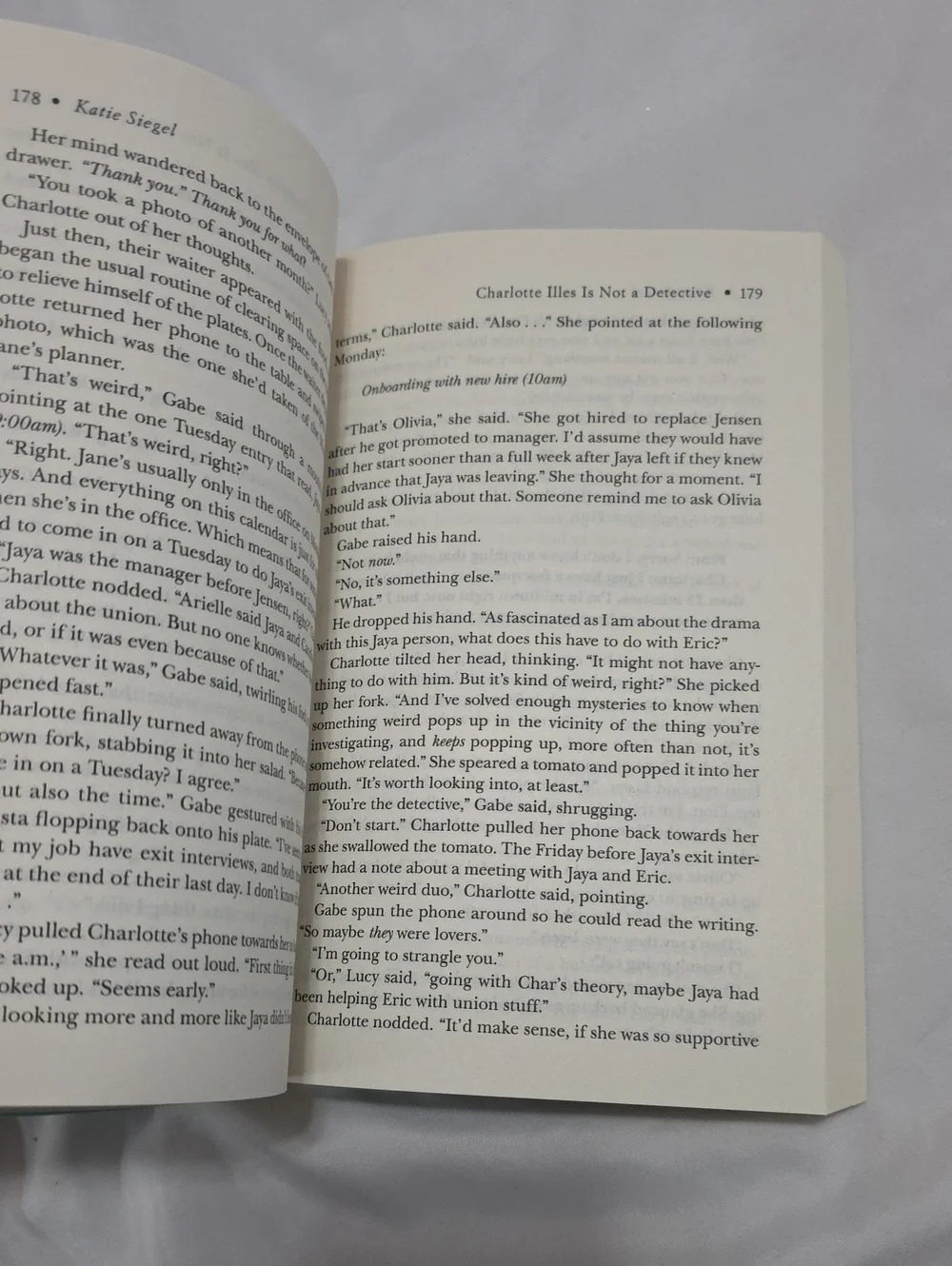 Charlotte Illes Is Not a Detective by Katie Siegel
